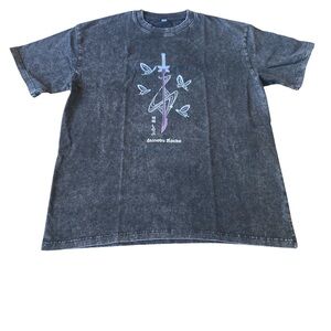 NWT Demon Slayer Washed Graphic Tee M R53